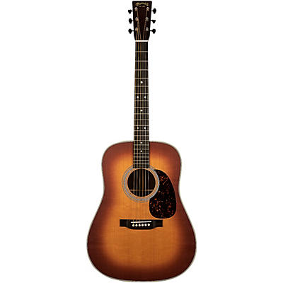 Martin D-28 Satin Acoustic Guitar Amber Burst for sale