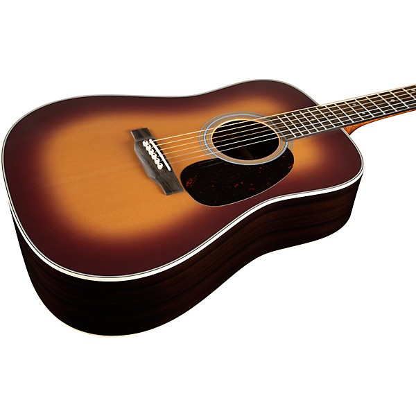 Martin D-28 Satin Acoustic Guitar Amber Burst