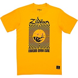 Zildjian Limited-Edition 400th Anniversary '60s Rock T-Shirt Medium Gold