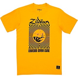 Zildjian Limited-Edition 400th Anniversary '60s ... Zildjian Limited-Edition 400th Anniversary '60s Rock T-Shirt X Large Gold