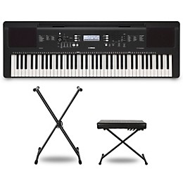 Yamaha PSR-EW310 Portable Keyboard With Power Adapter Essentials Package
