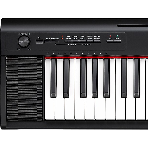Yamaha piaggero NP-12 ブラック Yamaha Piaggero NP-12 61-Key Portable Keyboard With Power Adapter