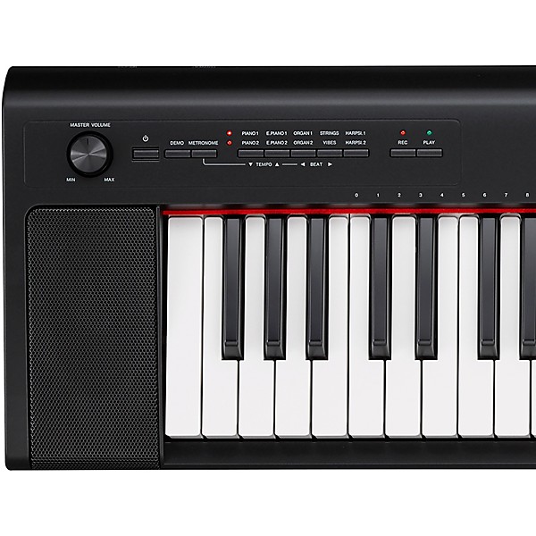 Yamaha Piaggero NP-32 Black Portable Keyboard With Power Adapter