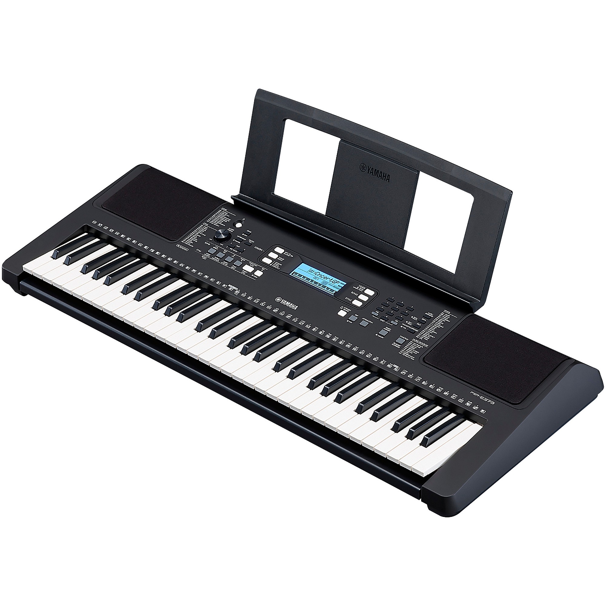 Yamaha PSR-E373 Portable Keyboard With Power Adapter Beginner
