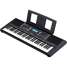 Yamaha PSR-E373 Portable Keyboard With Power Adapter Beginner Package