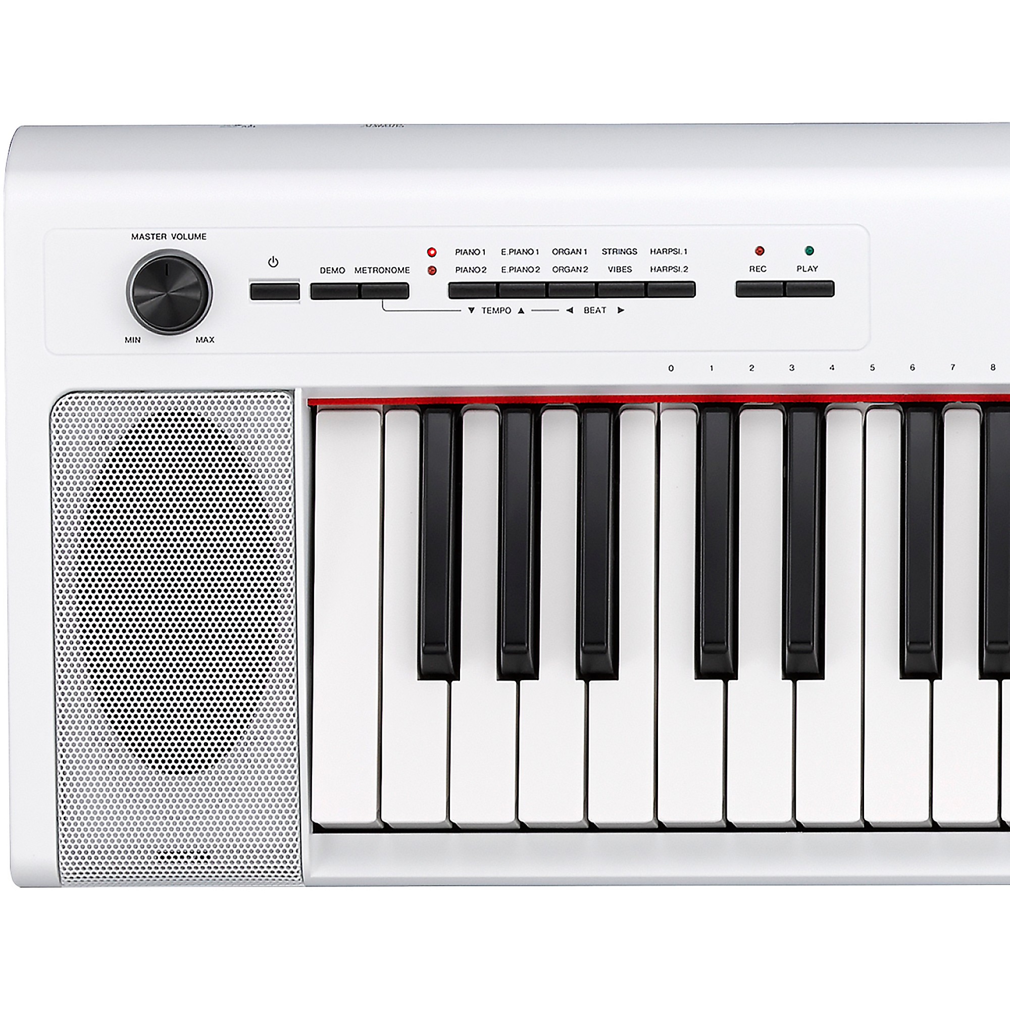 Yamaha Piaggero NP-32 White Portable Keyboard With Power