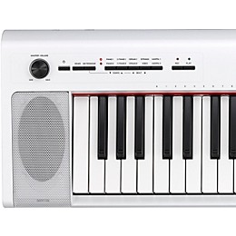 Yamaha Piaggero NP-32 White Portable Keyboard With Power Adapter Essentials Package