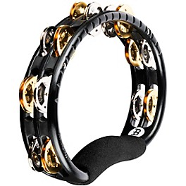 MEINL Traditional Handheld Molded ABS Tambourine Black