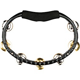 MEINL Traditional Handheld Molded ABS Tambourine Black