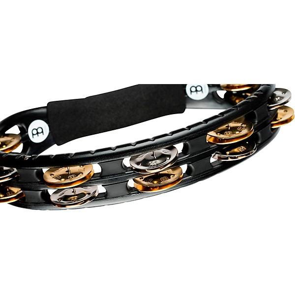 MEINL Traditional Handheld Molded ABS Tambourine Black