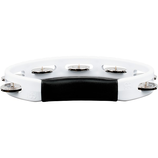 MEINL Headliner Series Molded ABS Tambourine, Single Row White