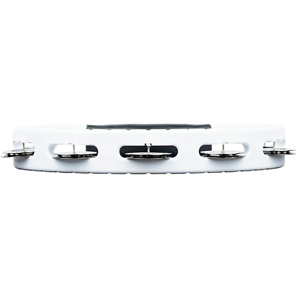 MEINL Headliner Series Molded ABS Tambourine, Single Row White