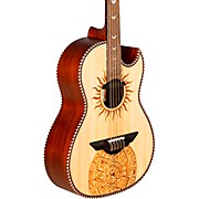 LBQ1GXE Acoustic-Electric Bajo Quinto Mexica Calendar