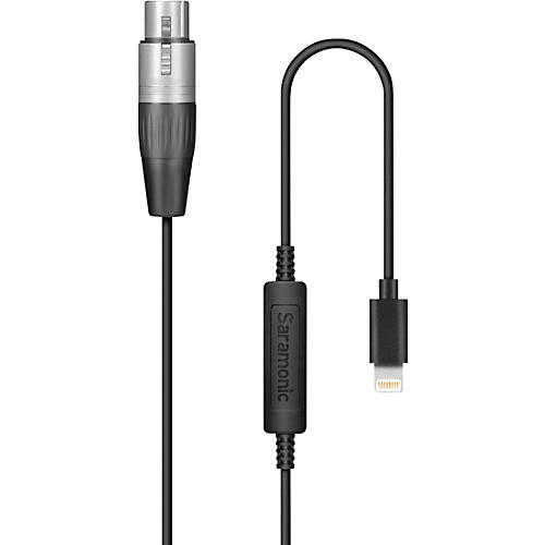 Saramonic Lc Xlr Cable Interface With Xlr F To Apple Lightning Guitar Center