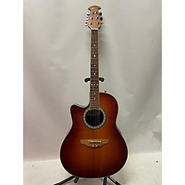 Used Ovation LCC 047 LH Acoustic Electric Guitar