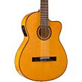 Lucero LFB250Sce Spruce/Cypress Thinline Acoustic-Electric Classical Guitar Natural 197881060459
