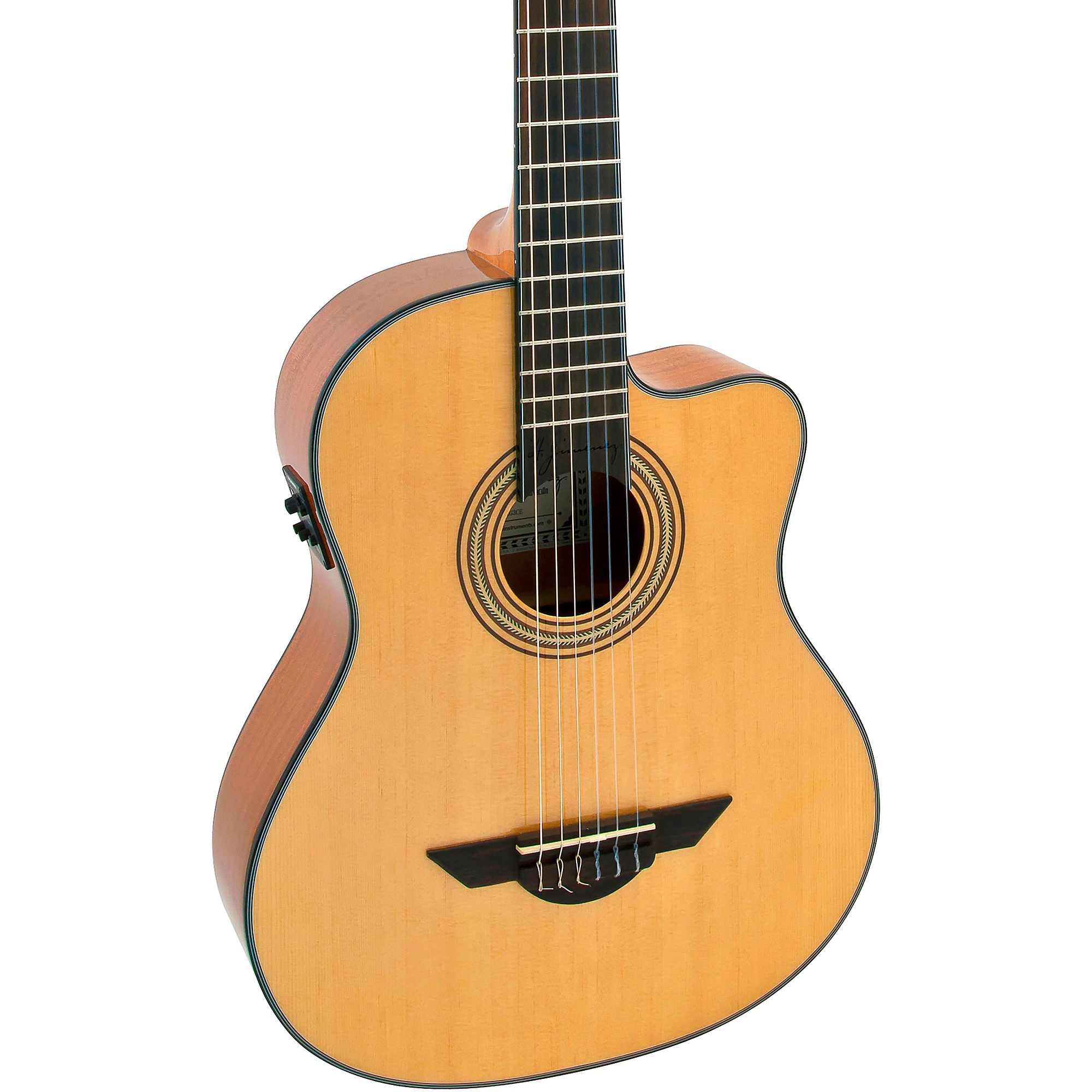 H. Jimenez LG El Maestro Nylon-String Non-Cutaway Acoustic-Electric