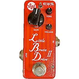 Used EWS LITTLE BRUTE DRIVE Effect Pedal
