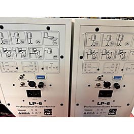 Used Kali Audio LP6 White Edition Pair Powered Monitor