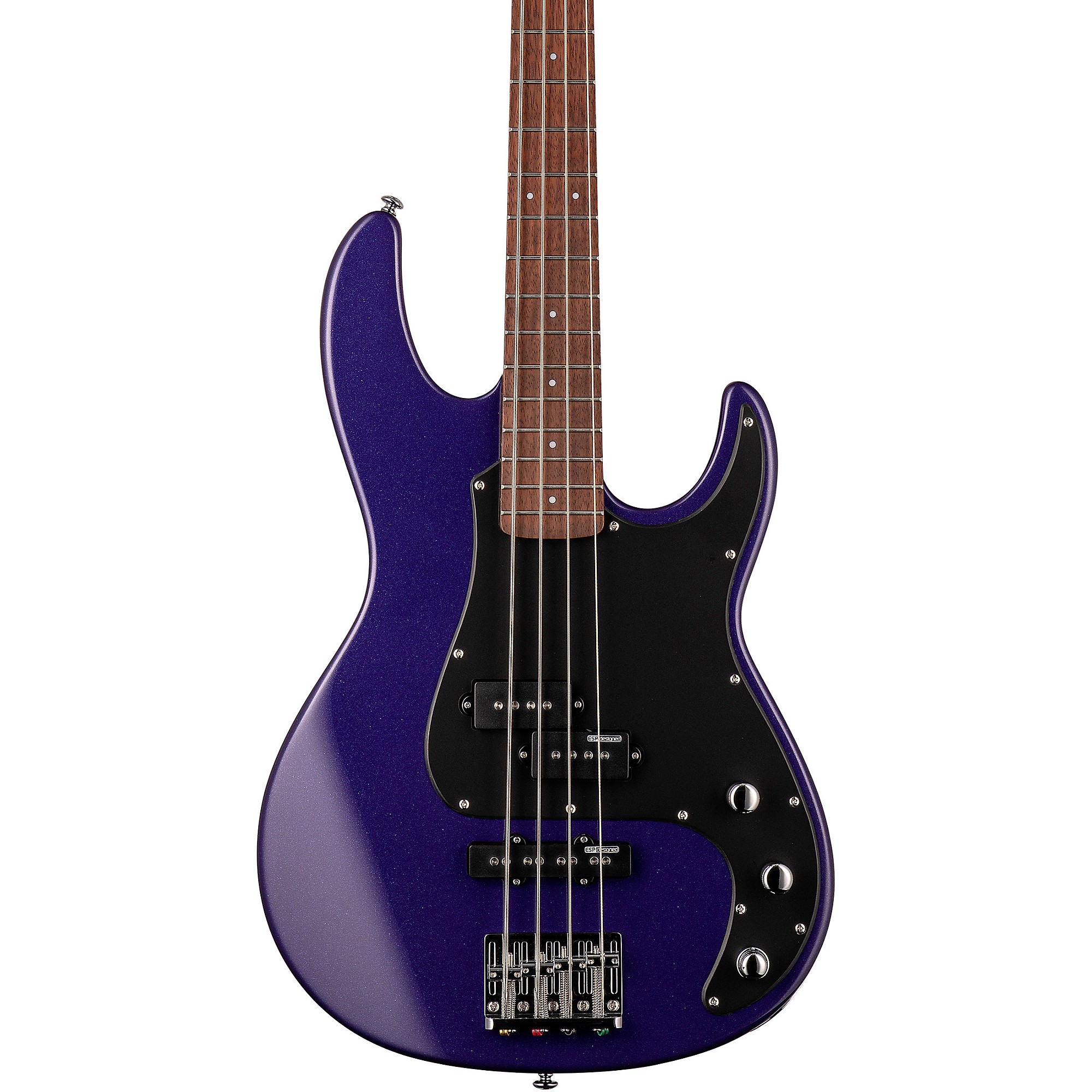 Esp Ltd Ap 204 Electric Bass Guitar Purple Metallic Black Pickguard Guitar Center 9611