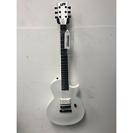 Used ESP LTD EC ARCTIC METAL Solid Body Electric Guitar