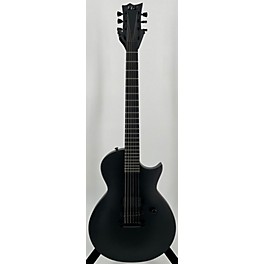 Used ESP LTD EC Black Metal Solid Body Electric Guitar