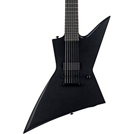 ESP LTD EX-7 Baritone Black Metal 7-String Electric Guitar