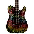 ESP LTD Eclipse '87 NT Electric Guitar Rainbow Crackle