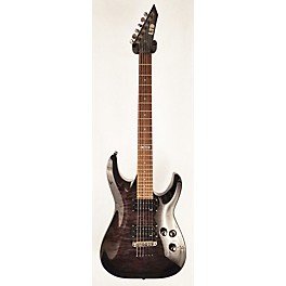 Used ESP LTD MH100QMNT Solid Body Electric Guitar