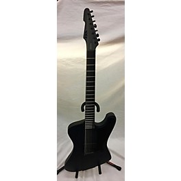 Used ESP LTD Phoenix-7 Baritone Black Metal Solid Body Electric Guitar
