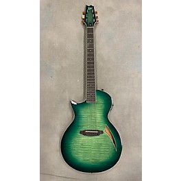 Used ESP LTD TL6 Left Handed Acoustic Electric Guitar