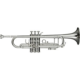 Levante LV-TR6301 Bb Professional Trumpet With Monel Valves - Silver Plated