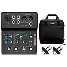 Harbinger LV7 7-Channel Analog Mixer With Gator Mixer Bag and Cables