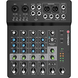 Open Box Harbinger LV8 8-Channel Analog Mixer With Bluetooth
