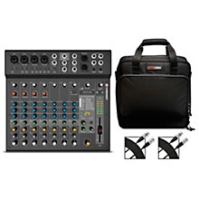 Harbinger LX12 12-Channel Analog Mixer With Gator Mixer Bag & Cables