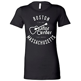 Guitar Center Ladies Boston Fitted Tee Medium
