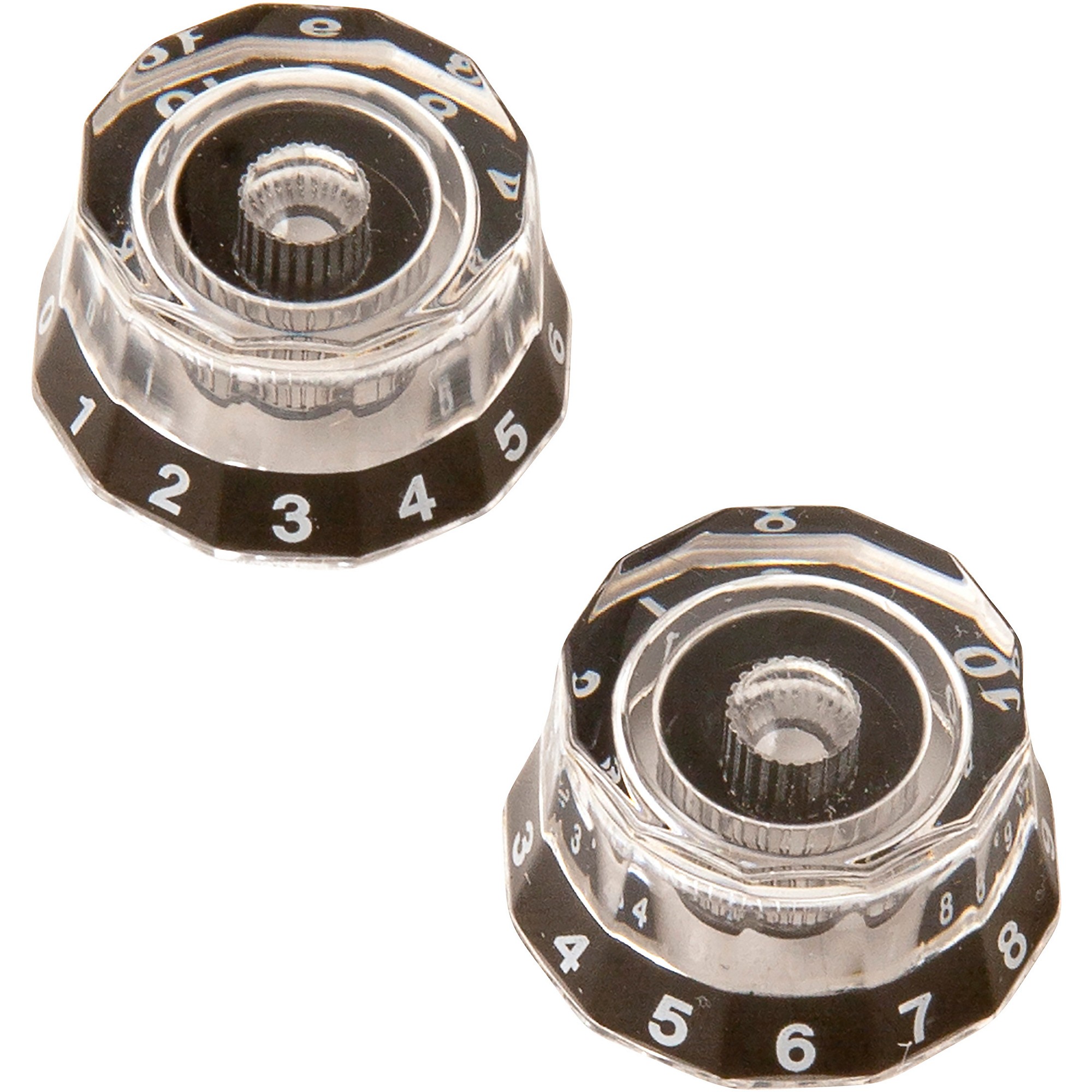 PRS Lampshade Knobs, Set of 2 Clear Guitar Center