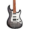 Sire Larry Carlton S7 Flame Maple Top Electric Guitar Transparent Black