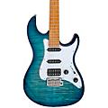 Sire Larry Carlton S7 Flame Maple Top Electric Guitar Transparent Blue