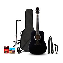 Mitchell Launch D100 Dreadnought Acoustic Guitar Deluxe Pack