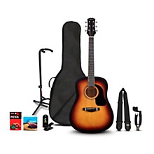 Mitchell Launch D75S Starter Dreadnought Acoustic Guitar Deluxe Pack