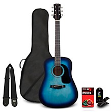 Mitchell Launch D75S Starter Dreadnought Acoustic Guitar Pack