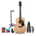 Mitchell Launch D75S Starter Dreadnought Acoustic Guitar With Accessories & Stand Natural