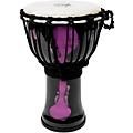 X8 Drums Lava Lamp Djembe, 7" Purple Multi Fade