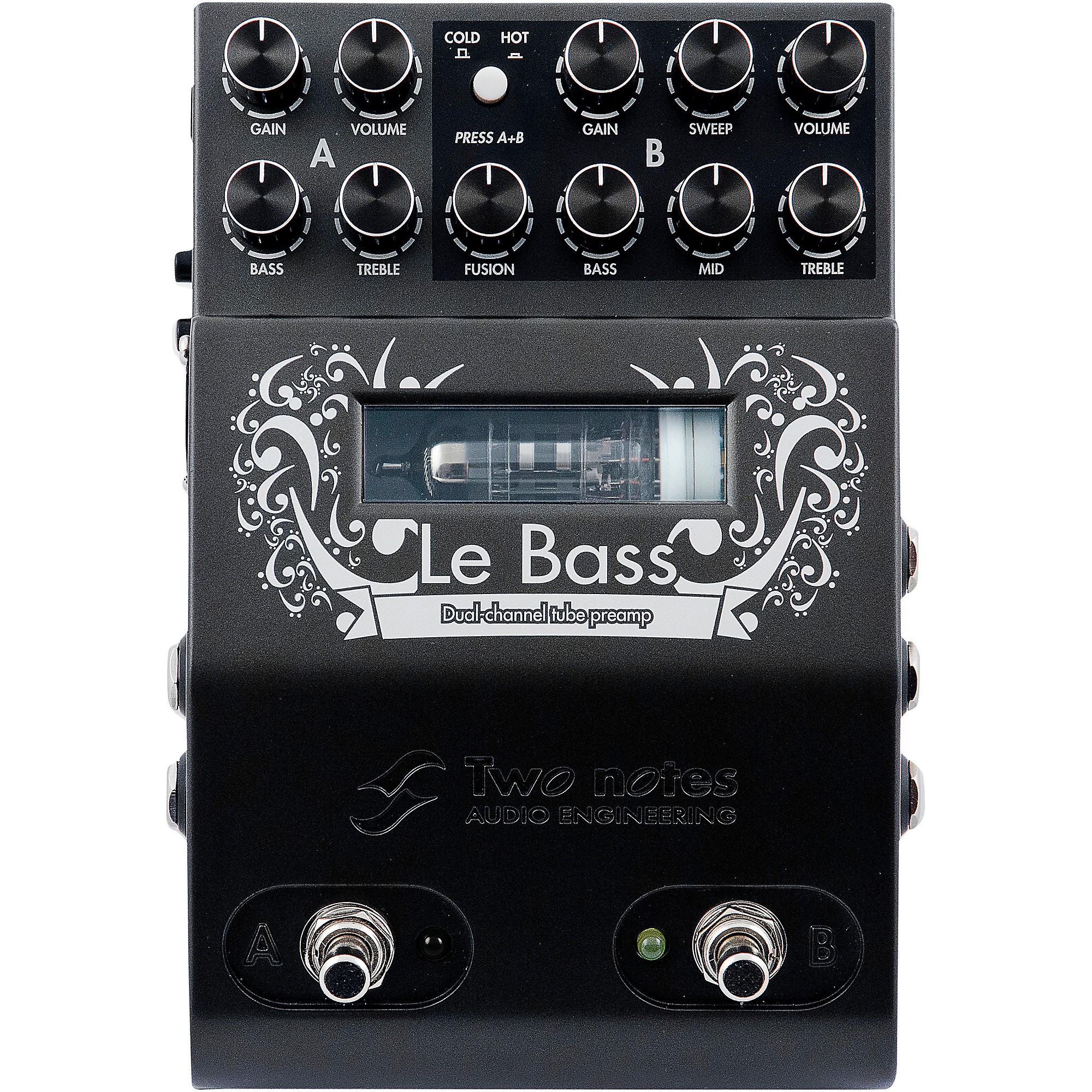 Two Notes Audio Engineering Le Bass Preamp Bass Effects Pedal Guitar