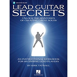 Hal Leonard Lead Guitar Secrets Short-Cuts To Playing Great Solos Book/CD