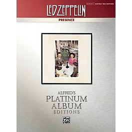 Alfred Led Zeppelin - Presence Platinum Guitar TAB Book