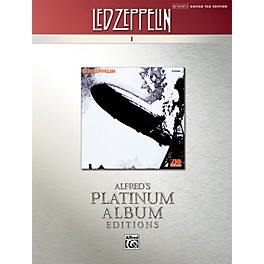 Alfred Led Zeppelin I Guitar Tab Platinum Edition Book