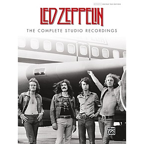 Alfred Led Zeppelin The Complete Studio Recordings Hardcover Authentic Guitar Tab Edition - 