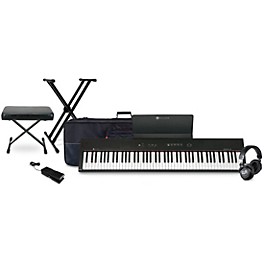 Williams Legato LE 88-Key Digital Piano with Warm Audio WA-CAB Headphone Package (Pedals/Bench/Stand/Bag Included)